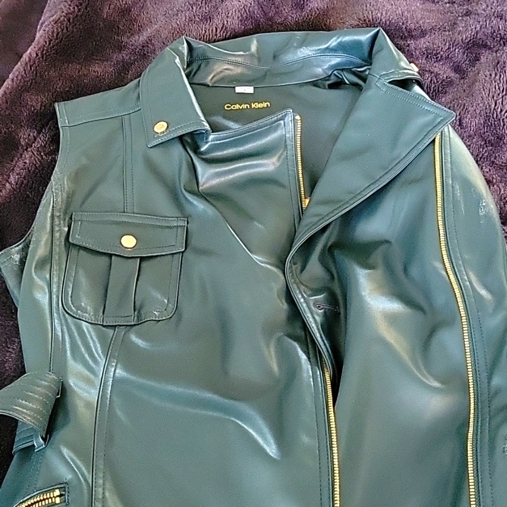 LEATHER DRESS